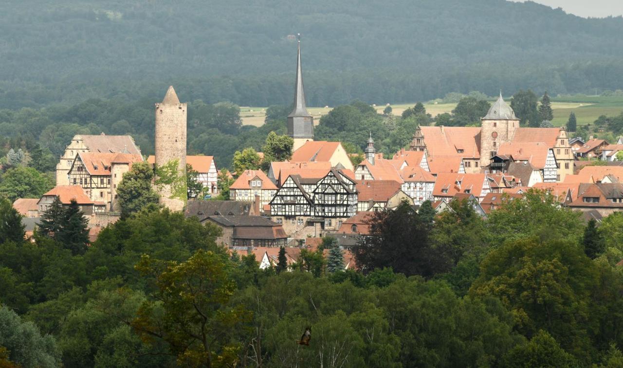 Alte Foersterei - Elegantes Apartment In Der Historischen Hinterburg Schlitz - Nahe Fulda Und Bad Hersfeld Exterior photo
