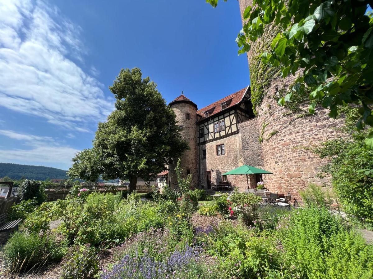 Alte Foersterei - Elegantes Apartment In Der Historischen Hinterburg Schlitz - Nahe Fulda Und Bad Hersfeld Exterior photo